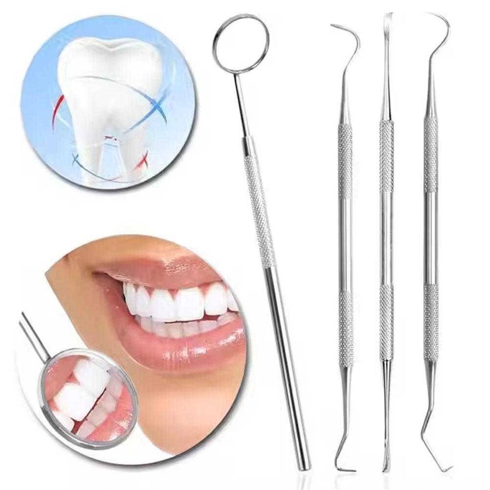 Home Improvement Kit - 4 Buah Set Alat Pembersih Mulut