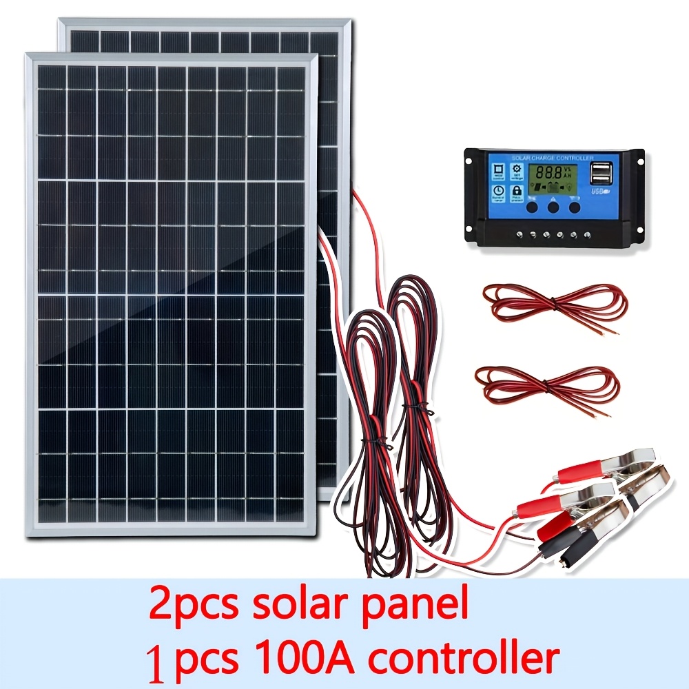 Home Improvement Kit - Kit Panel Surya 12V 1 Buah/2