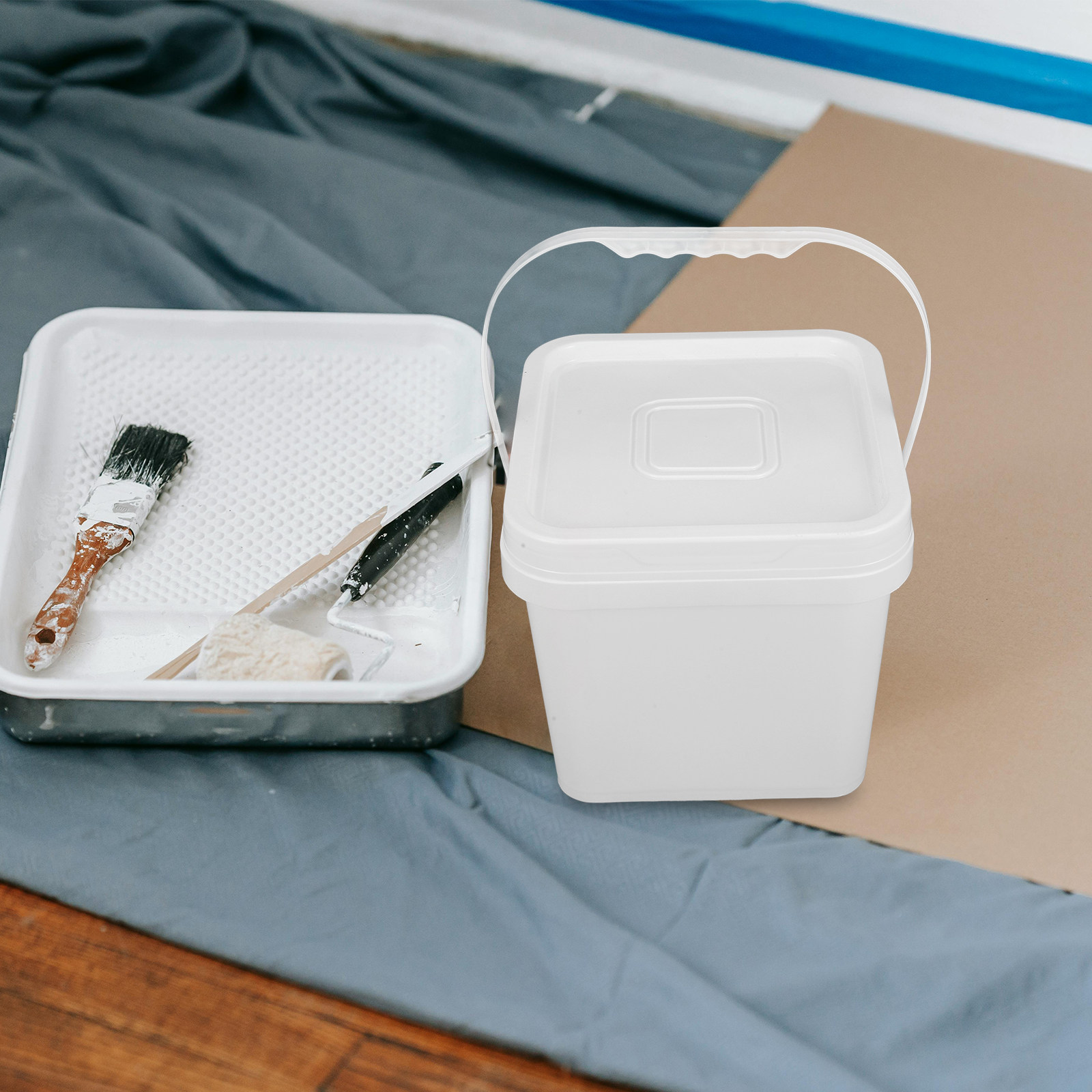 Ember Cat Warna Putih 5L denga - Home Improvement Contractors ulasan dan harga