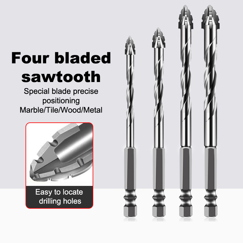 1/7 Buah Set Mata Bor Bergerig - Home Improvement Items ulasan dan harga